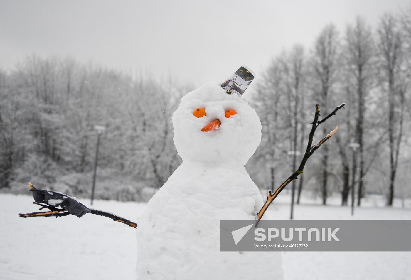 Russia Moscow Winter