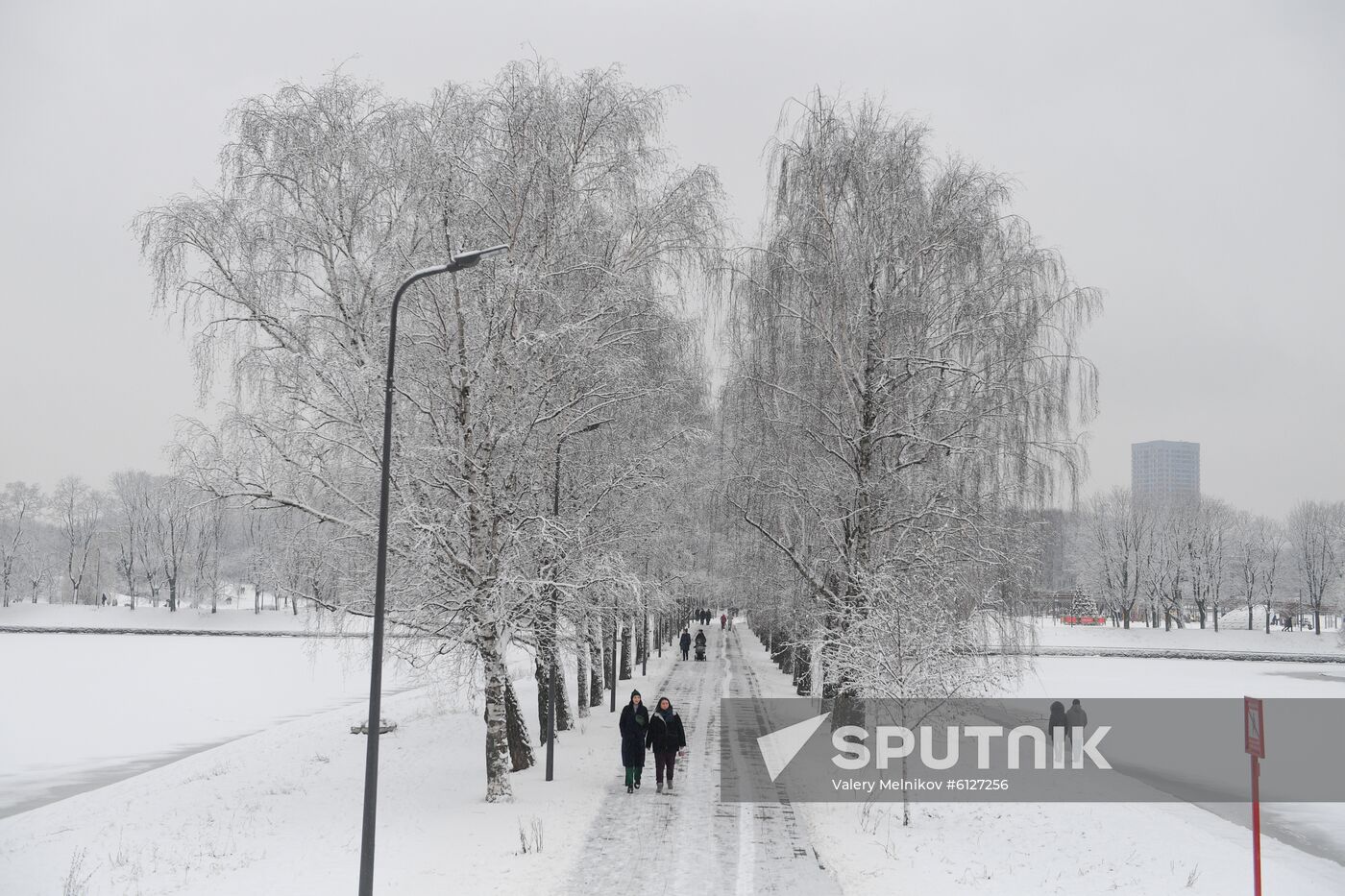 Russia Moscow Winter