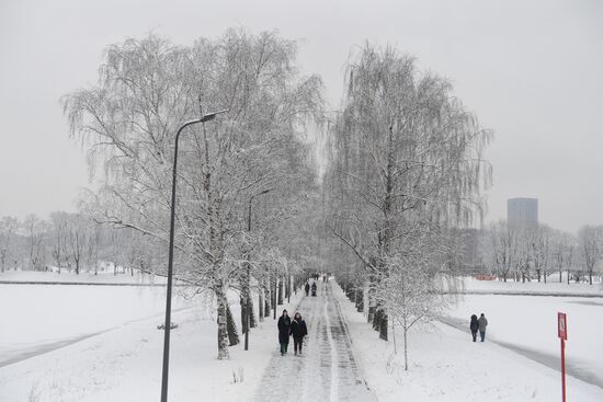 Russia Moscow Winter