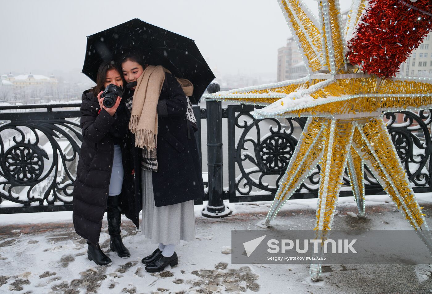 Russia Moscow Winter