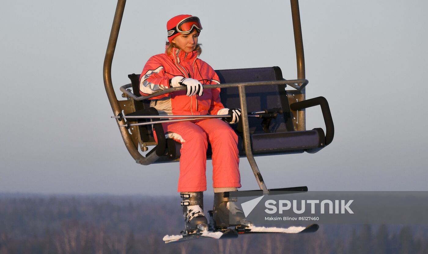 Russia Moscow Winter