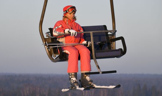 Russia Moscow Winter