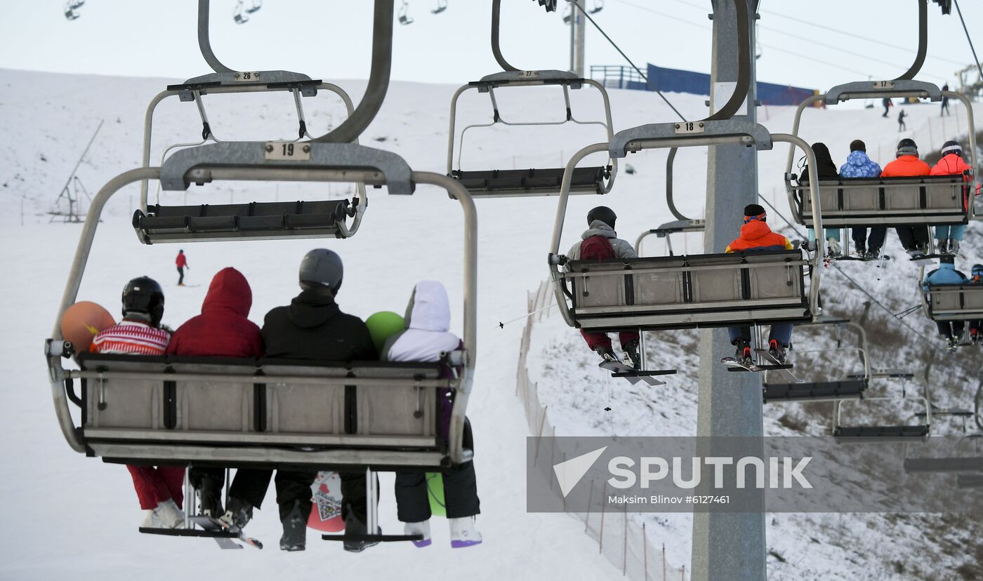 Russia Moscow Winter