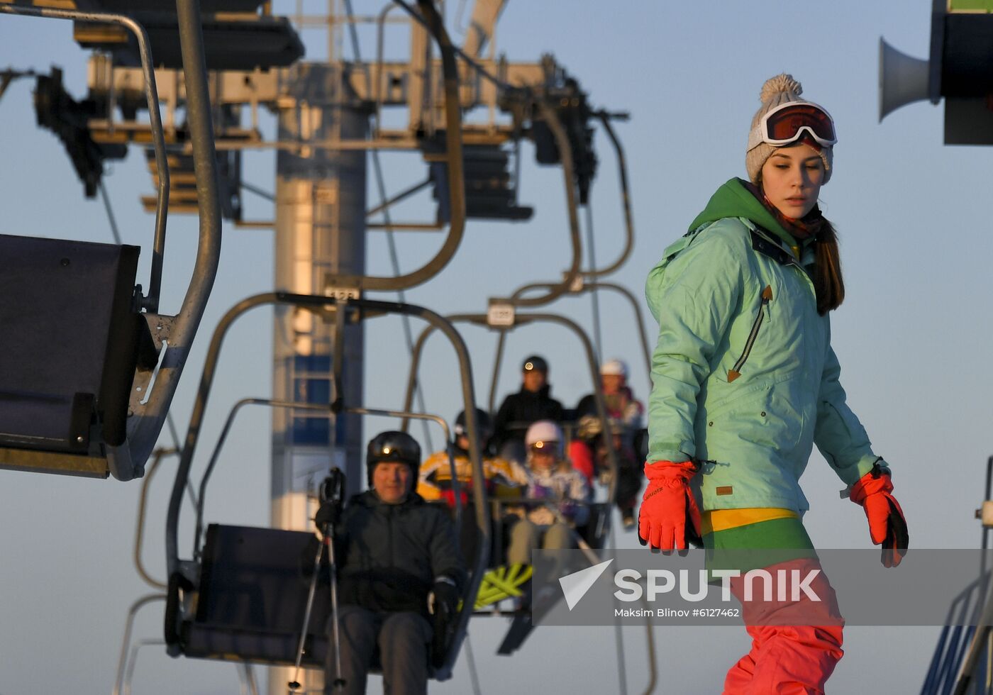 Russia Moscow Winter