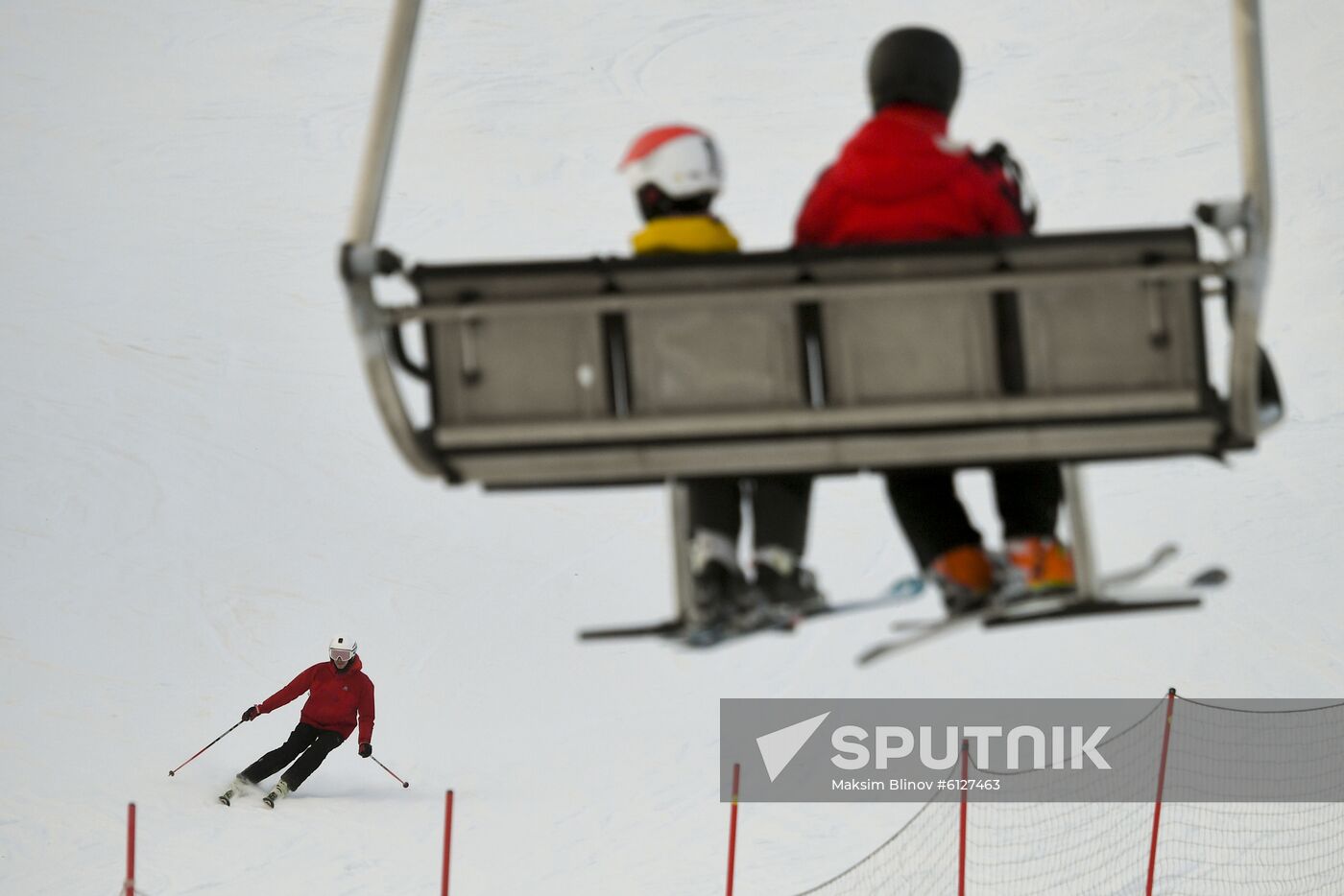 Russia Moscow Winter