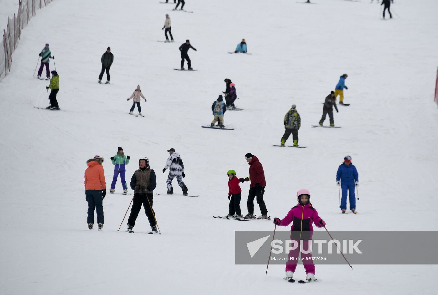 Russia Moscow Winter