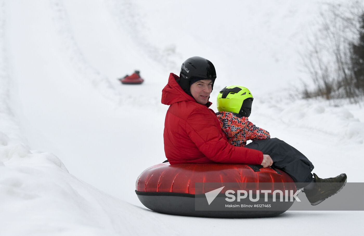 Russia Moscow Winter