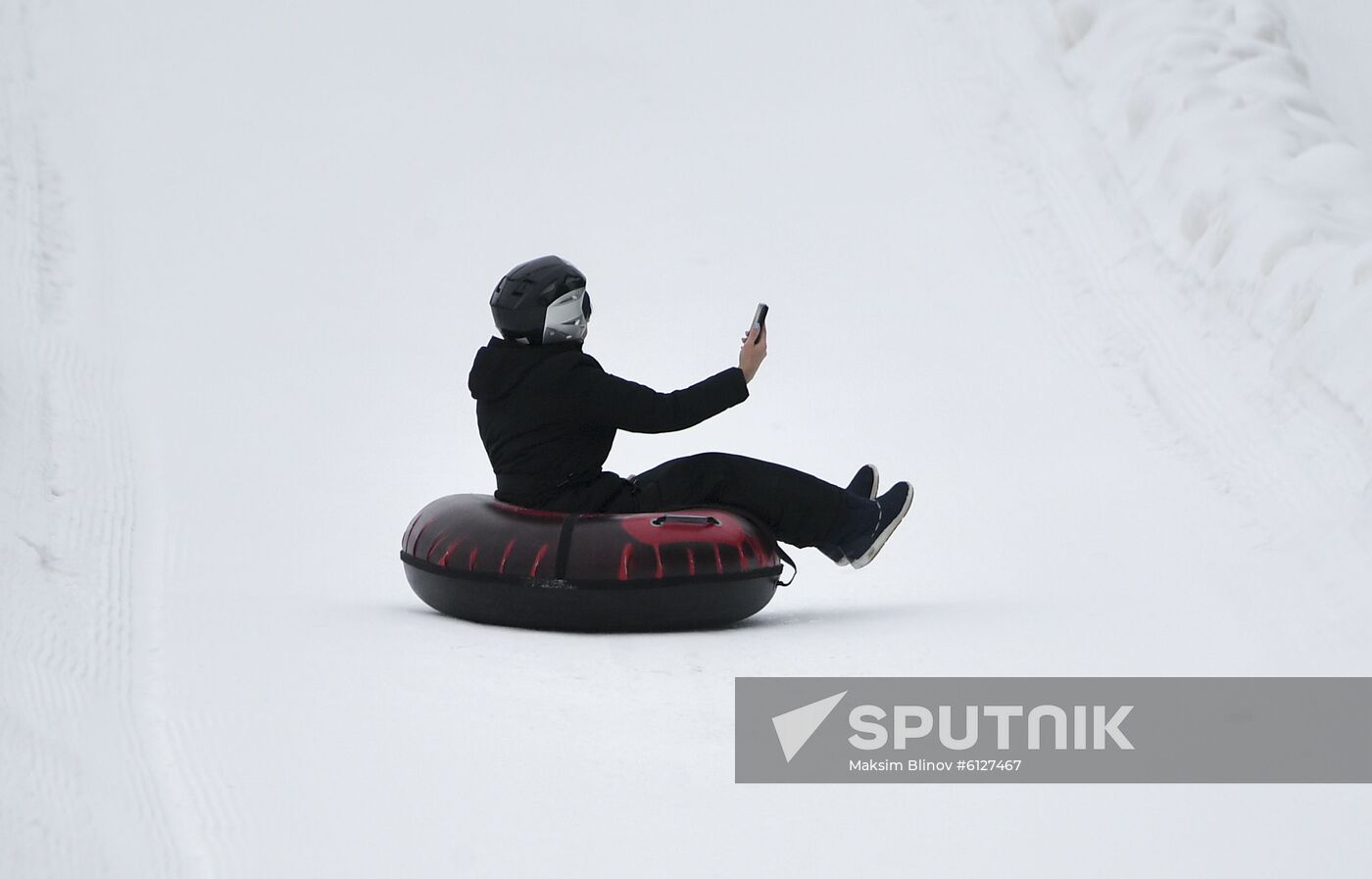 Russia Moscow Winter