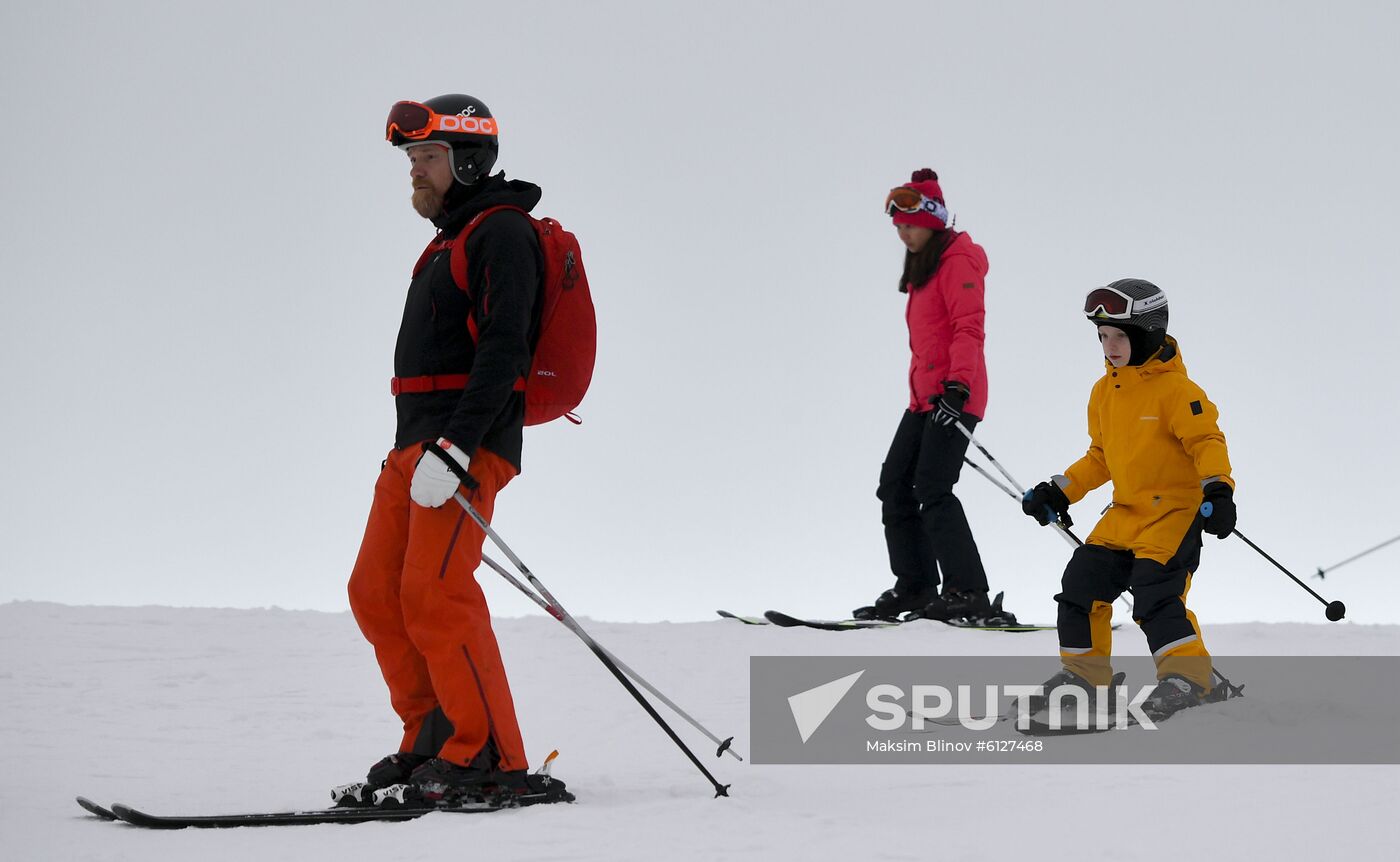 Russia Moscow Winter