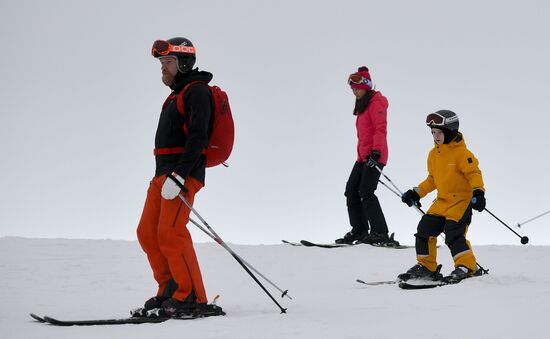 Russia Moscow Winter