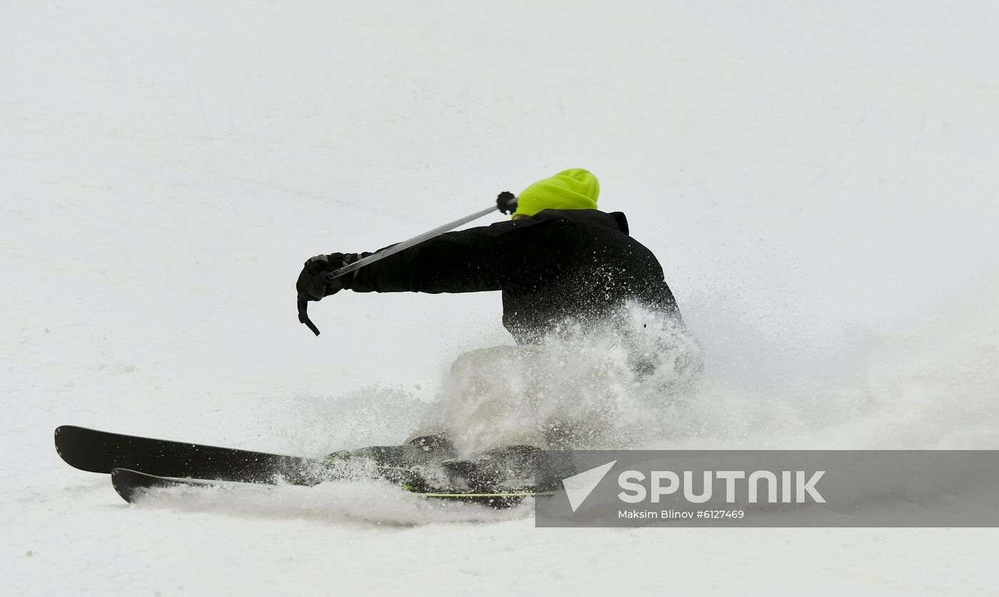 Russia Moscow Winter