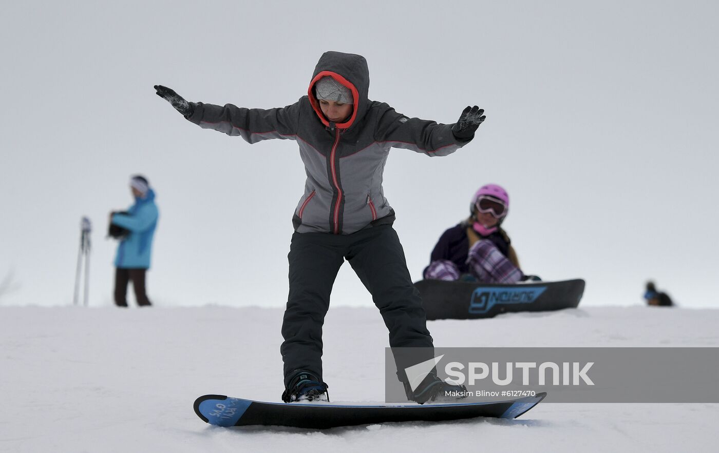 Russia Moscow Winter