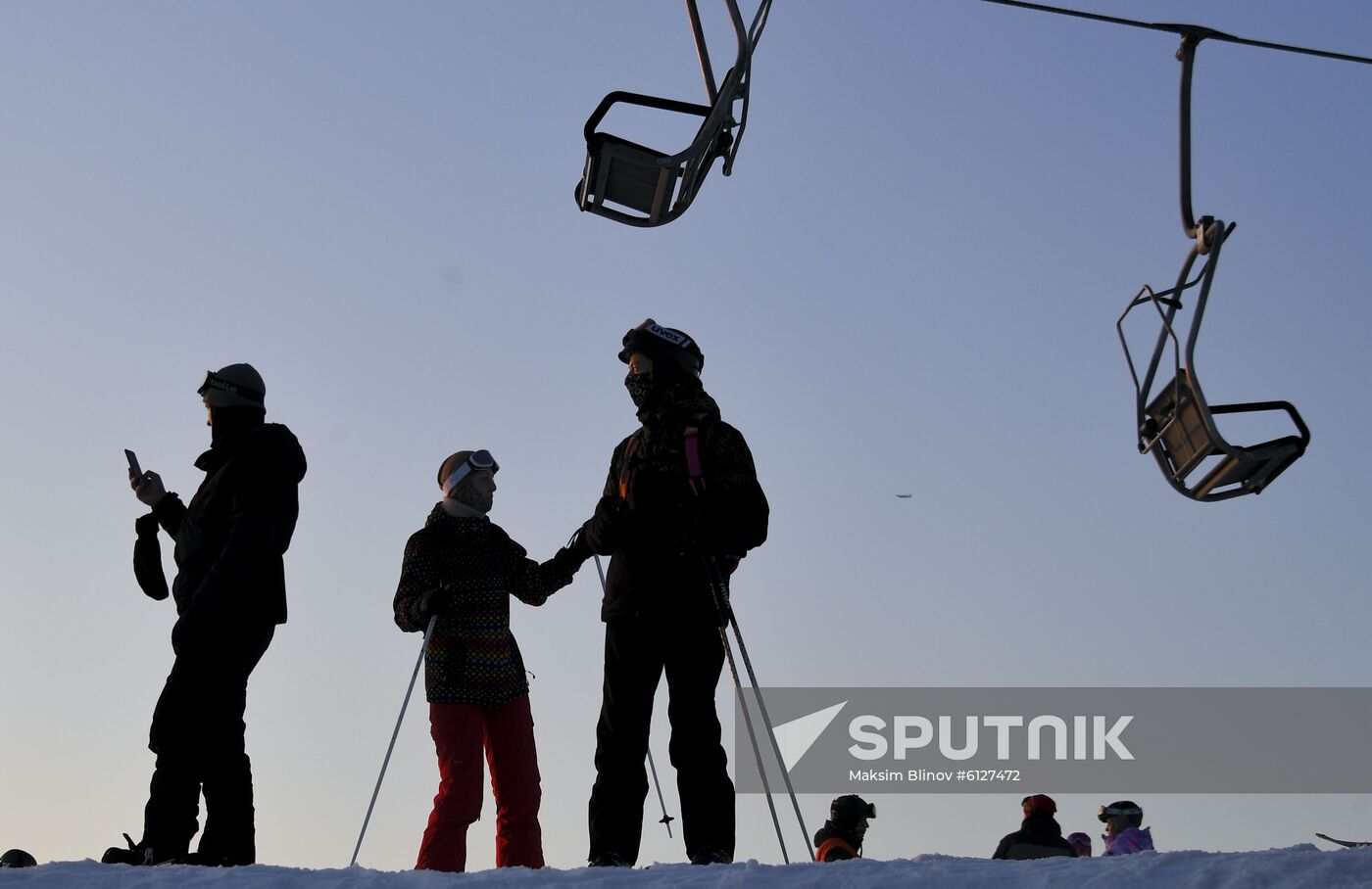 Russia Moscow Winter