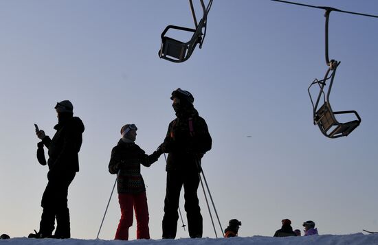 Russia Moscow Winter