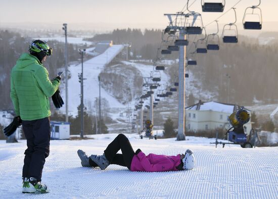 Russia Moscow Winter