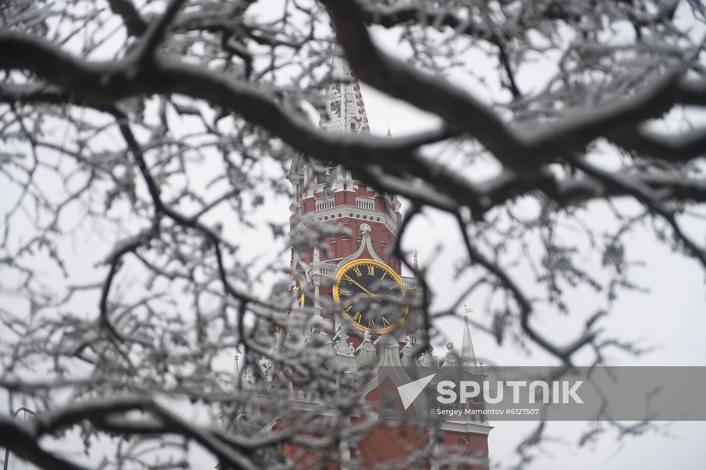 Russia Moscow Winter