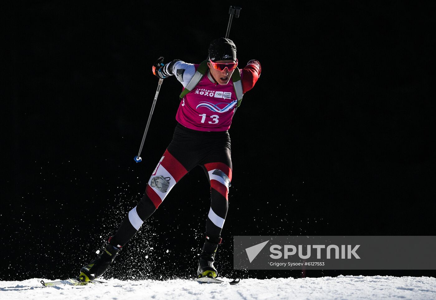 Switzerland Youth Olympic Games Biathlon