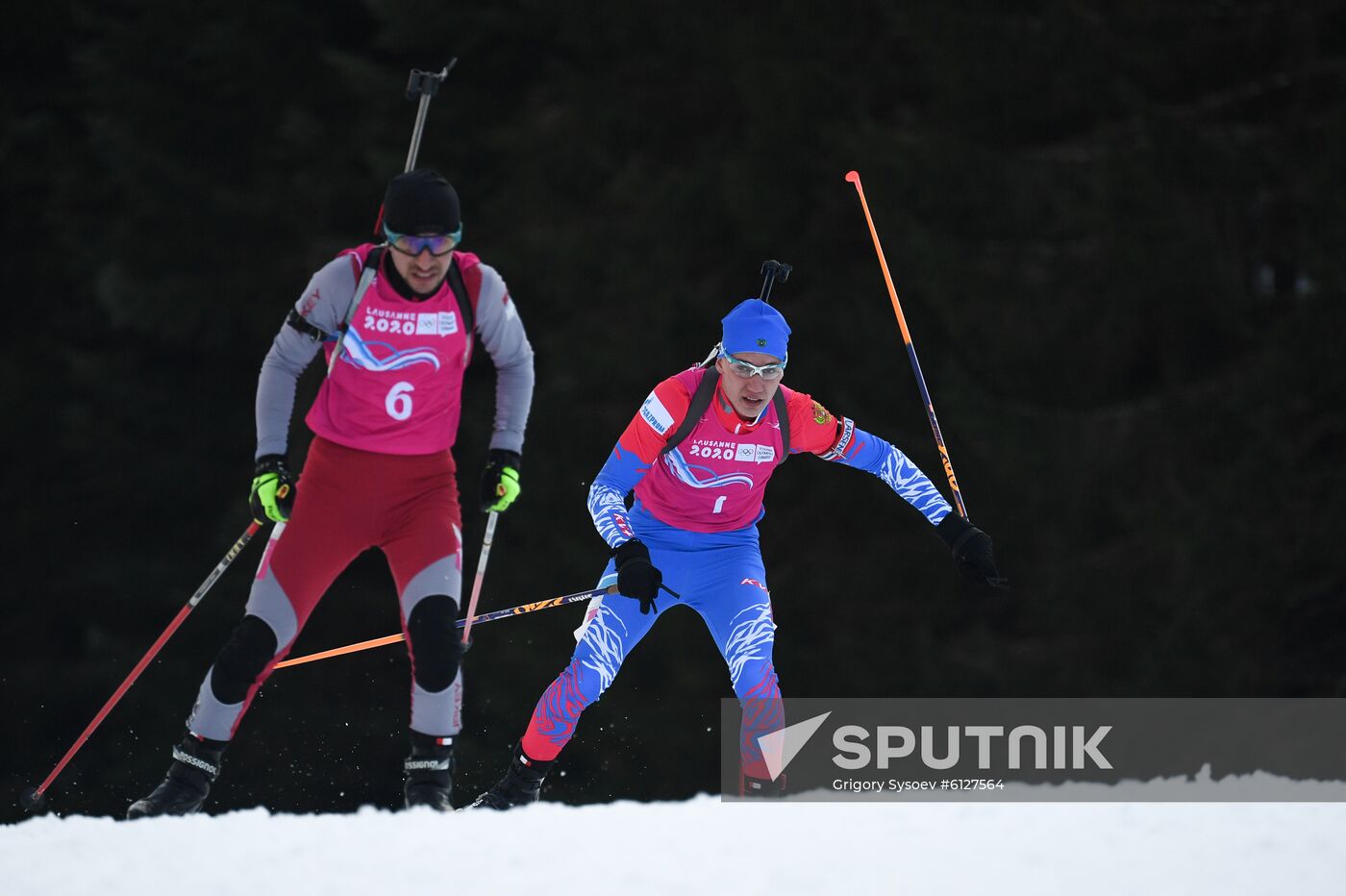 Switzerland Youth Olympic Games Biathlon Men Individual