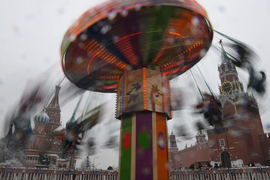 Russia Moscow Winter