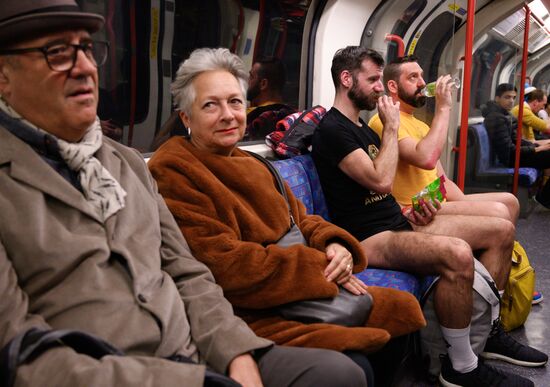 No Pants Subway Ride Worldwide
