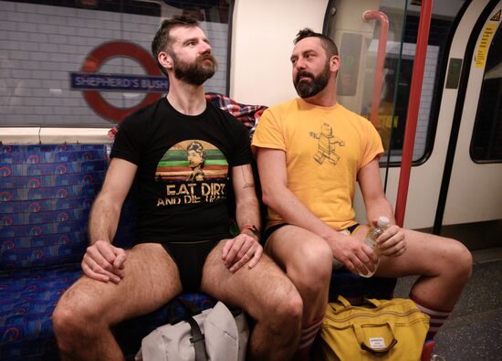 No Pants Subway Ride Worldwide