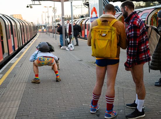 No Pants Subway Ride Worldwide
