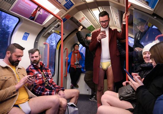 No Pants Subway Ride Worldwide