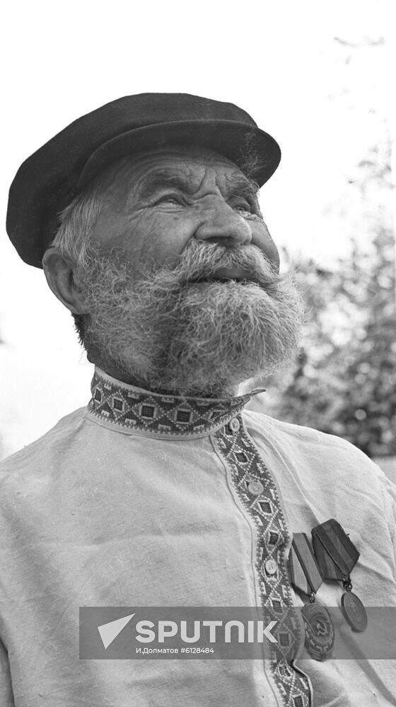 Pensioner Terenty Kurochkin