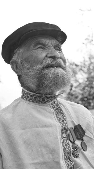 Pensioner Terenty Kurochkin