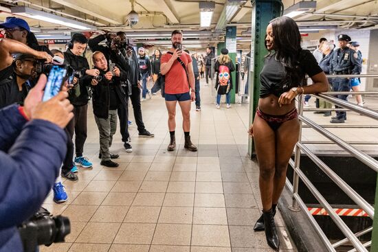 No Pants Subway Ride Worldwide