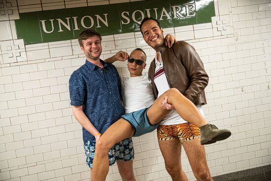 No Pants Subway Ride Worldwide