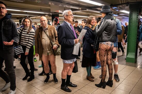 No Pants Subway Ride Worldwide