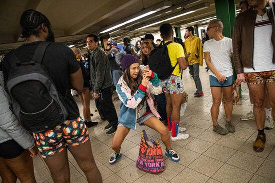 No Pants Subway Ride Worldwide