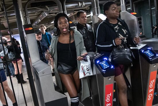 No Pants Subway Ride Worldwide