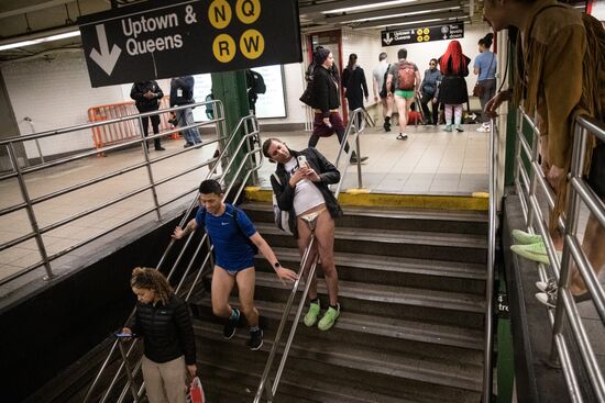 No Pants Subway Ride Worldwide