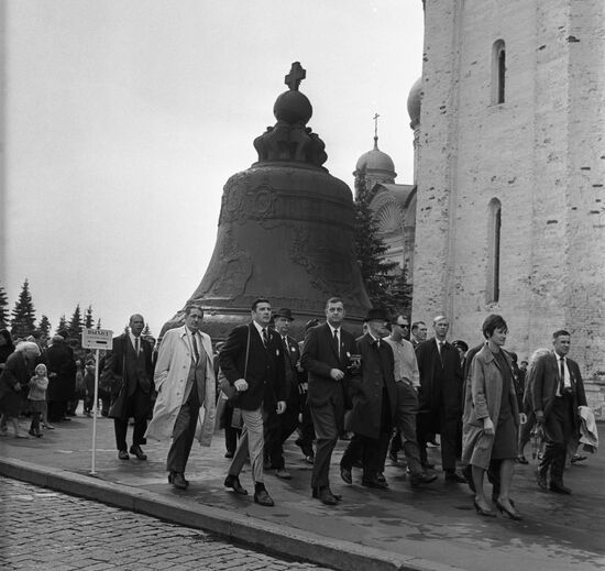 US tourists in Moscow