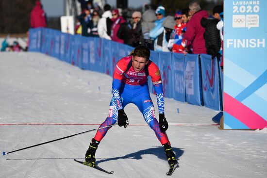 Switzerland Youth Olympic Games Biathlon Men Sprint