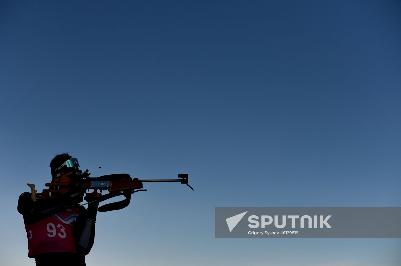 Switzerland Youth Olympic Games Biathlon Men Sprint