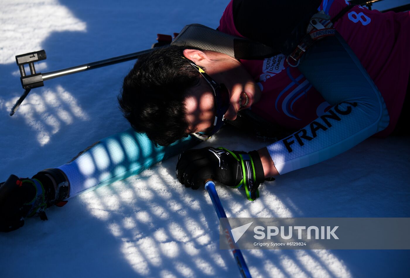 Switzerland Youth Olympic Games Biathlon Men Sprint