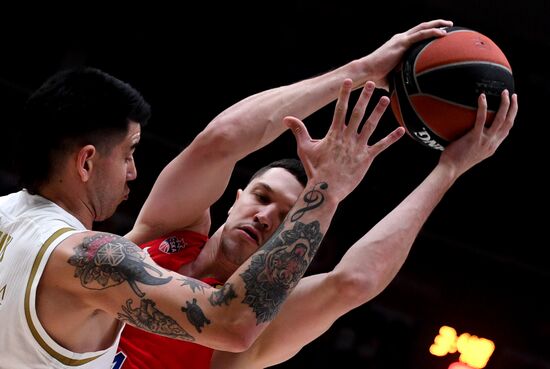 Russia Basketball Euroleague CSKA - Real