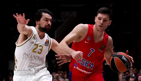 Russia Basketball Euroleague CSKA - Real