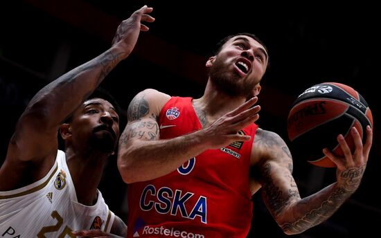 Russia Basketball Euroleague CSKA - Real