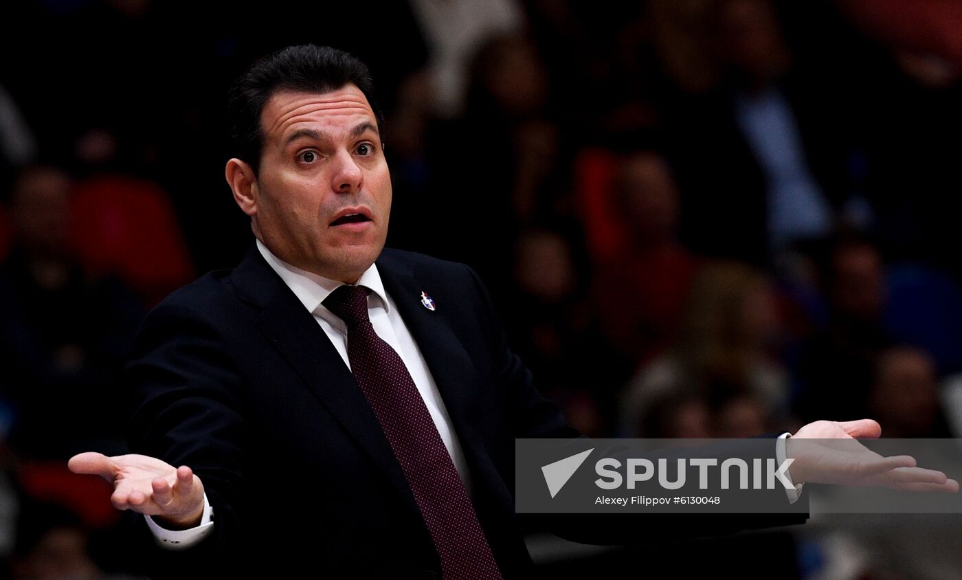 Russia Basketball Euroleague CSKA - Real