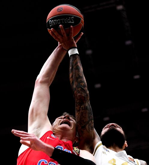 Russia Basketball Euroleague CSKA - Real