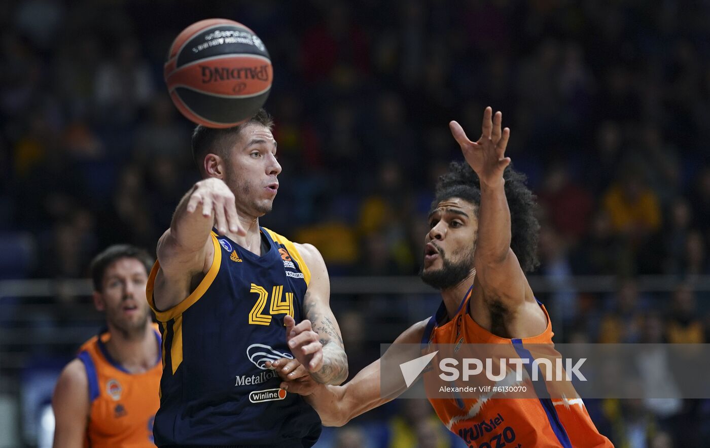 Russia Basketball Euroleague Khimki - Valencia