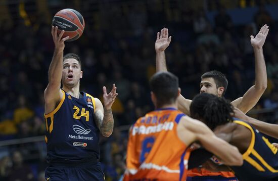 Russia Basketball Euroleague Khimki - Valencia