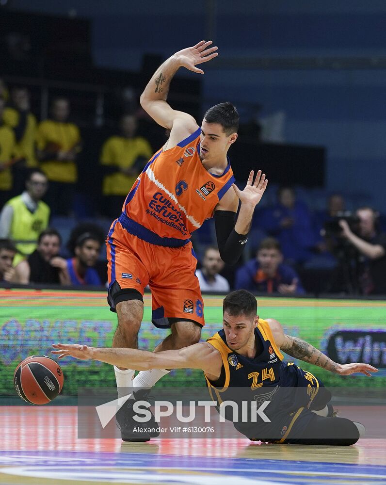 Russia Basketball Euroleague Khimki - Valencia