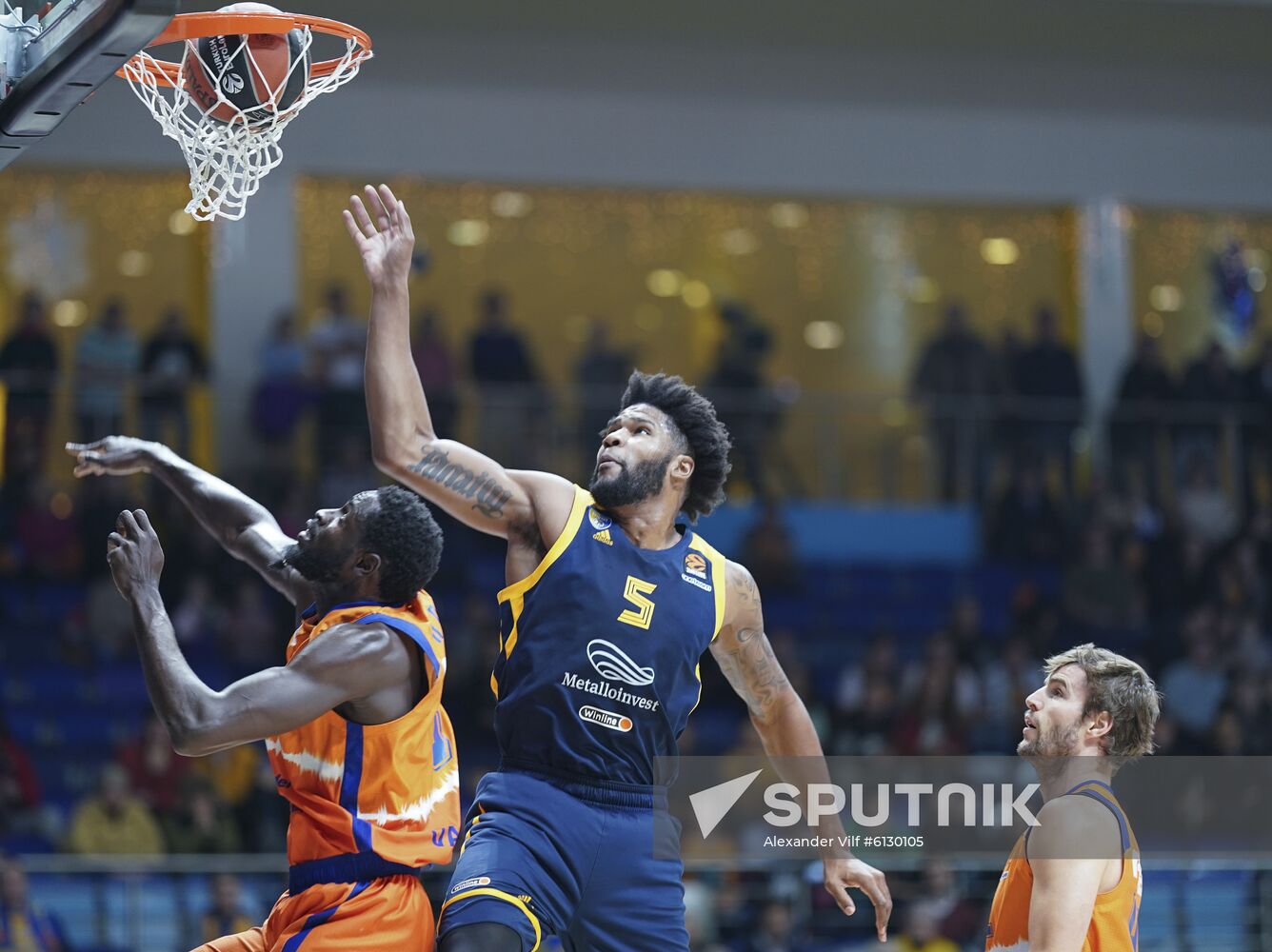 Russia Basketball Euroleague Khimki - Valencia