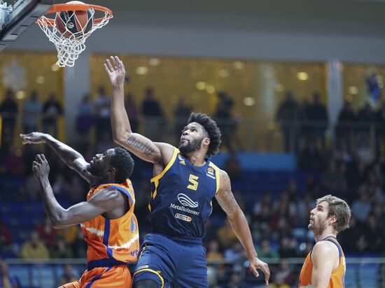 Russia Basketball Euroleague Khimki - Valencia