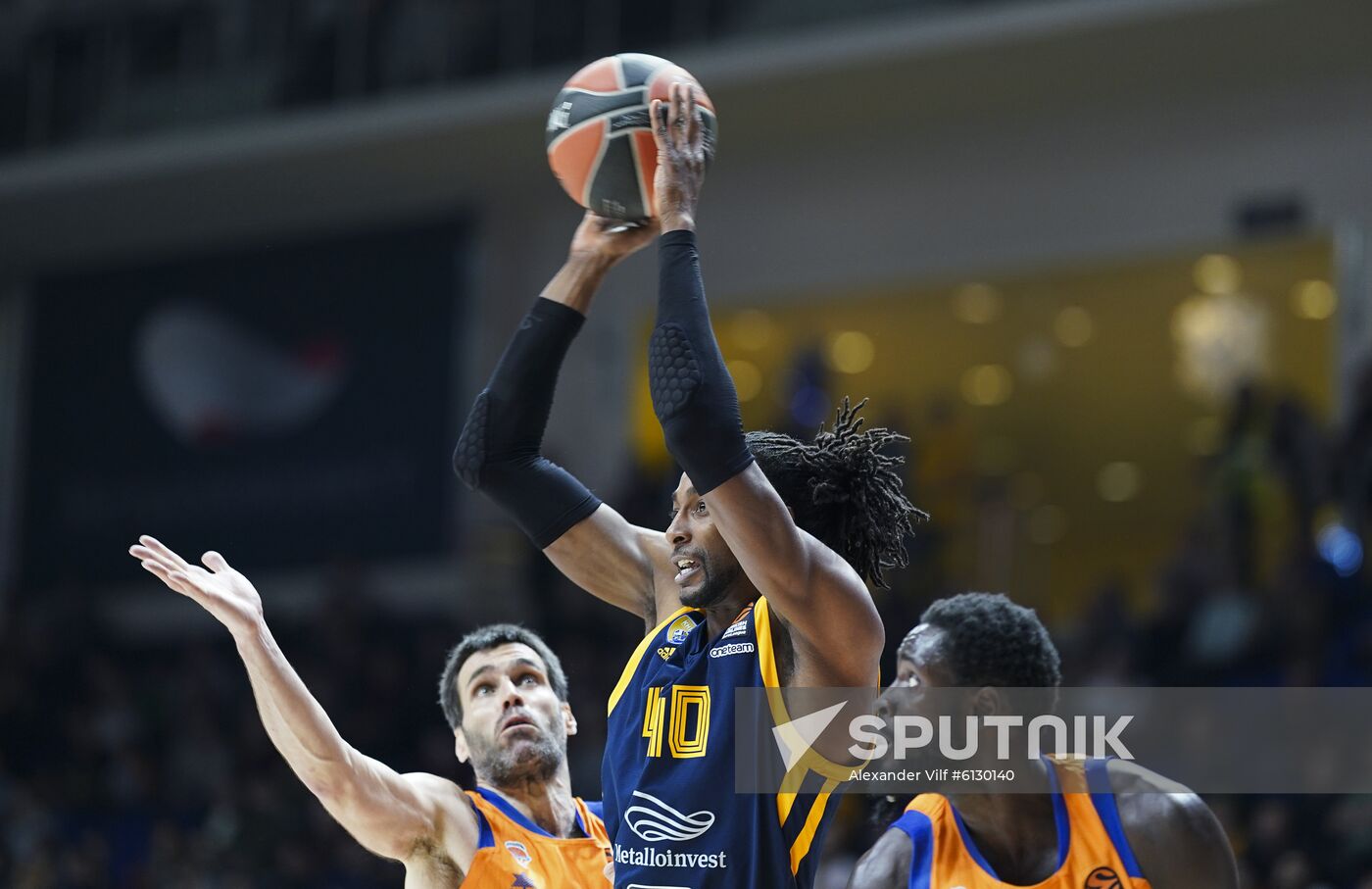 Russia Basketball Euroleague Khimki - Valencia